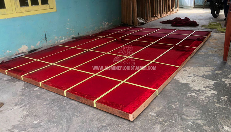 Kain Baldu Papan Bunga